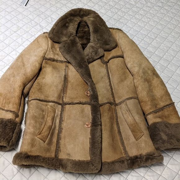 Vintage Sears Men's XL Leather Jacket - Picture 1 of 8